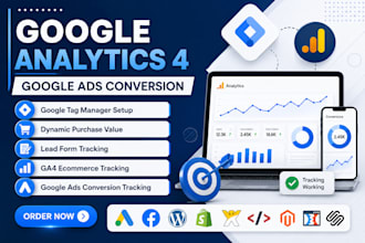 set up ga4 conversion tracking and event tracking