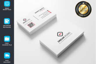 design professional business card super fast