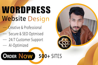 design or redesign your wordpress website for business or blog