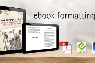 format your ebook for amazon, lulu, and print