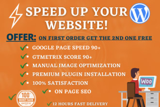 increase wordpress speed optimization, speed up website