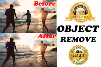 add or remove object, people and background from a photo