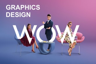 do any graphic design using adobe illustrator, indesign
