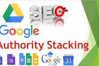 create google authority stacking with rys and omg style