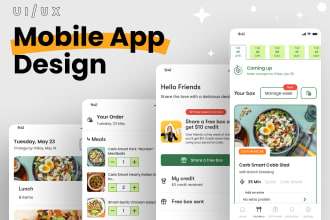 design a mobile app with the best UI and UX