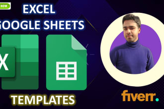 design excel template with advance level of calculations