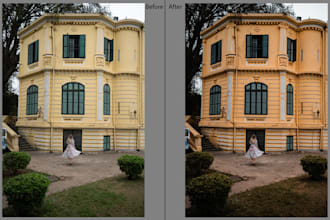 color grade your photos using lightroom super fast