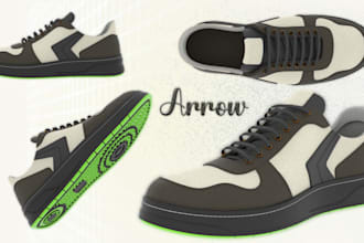 design 3d shoes and sneakers for you