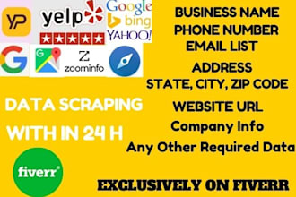 do data entry, VA, data clean, data mining, web scraping