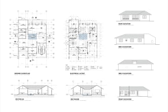 do professional autocad drawings