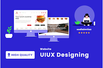 create minimalist and aesthetic uiux design for your website