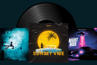 design professional album cover art or music artwork