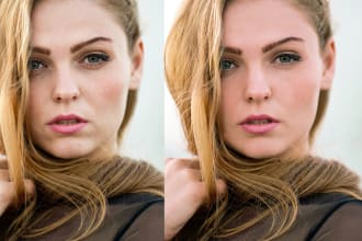 do the best and smoothest skin retouching