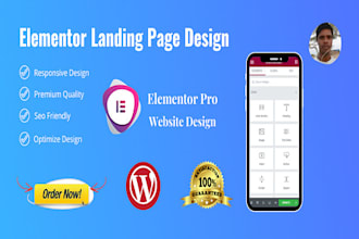 do wordpress website design by elementor pro for business