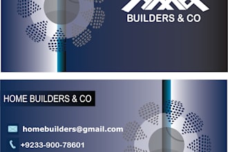 develop corporate identity business cards for you