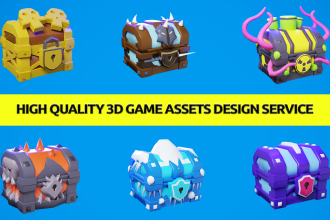 design 3d game ready assets