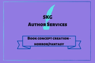 create a book outline or plot for you