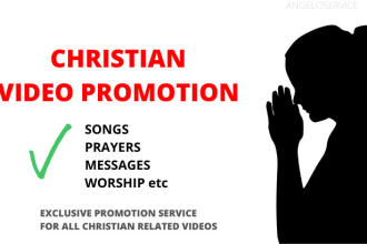 do youtube christian gospel video promotion