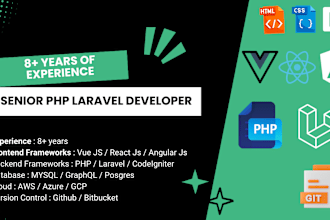 develop your web app using vue js php laravel