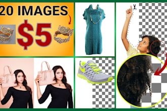 do clipping path and abckground removal service for you