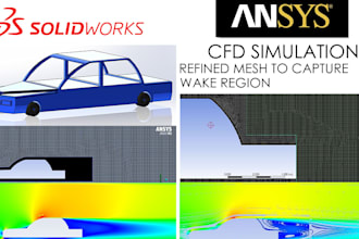 do cfd analysis using ansys and solidworks