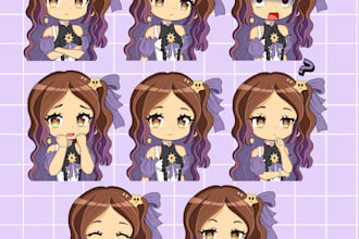 make emotes, pixel characters, avatars