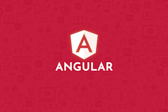 develop your website on angular