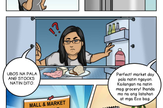 make illustrations for comic book, graphic novels, and books