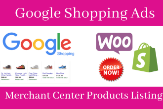 setup and optimize google shopping ads campaign