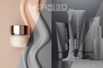 do 3d product modeling and realistic rendering