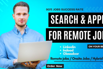 search and apply for jobs or find remote jobs on your behalf