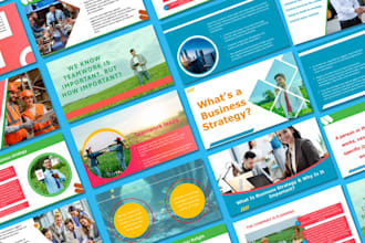 redesign your pitch deck and powerpoint presentation design