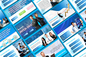 design a powerpoint pitch deck