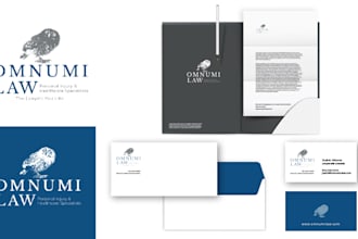 design your modern, geometric logo for business or personal branding
