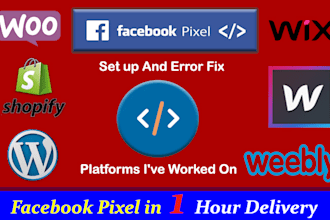 setup and fix fb pixel, google analytics and gads conversion tracking