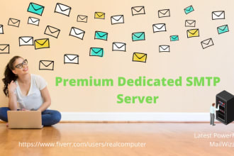build premium email SMTP server to send unlimited campaigns
