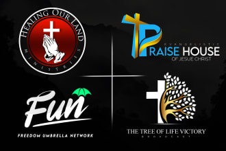 create a church, ministry, business and branding logo in 12hrs
