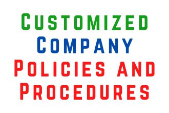 write your business and company policies