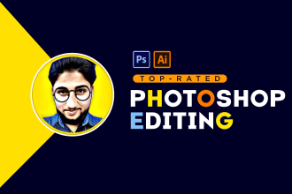 do any adobe photoshop editing and retouching top rated