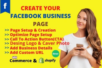 design impressive facebook business page creation