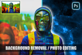 do background removal, photoshop edit, photo manipulation, face swap, retouching