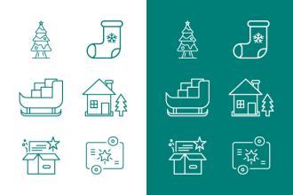 design ultra crisp line icons set for websites and apps