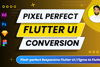 convert your figma design to pixel perfect flutter code flutter UI development