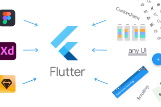 convert adobe xd or figma UI designs to a flutter app