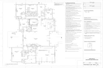 drafting architectural, construction drawing in autocad and revit be draftsman