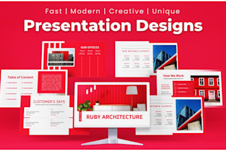 create investor pitch decks and powerpoint presentations
