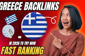 do 25 high authority greek off page white hat with greece seo link building