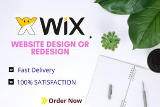 design  professional wix website or redesign wix online store