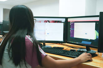data entry, web research and copy paste