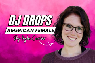 record amazing female dj drops